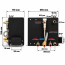 AUTOTERM Baltica System 12V – Diesel-Wasserstandheizung 5 kW mit 13-Liter-Tank und Baltica Control