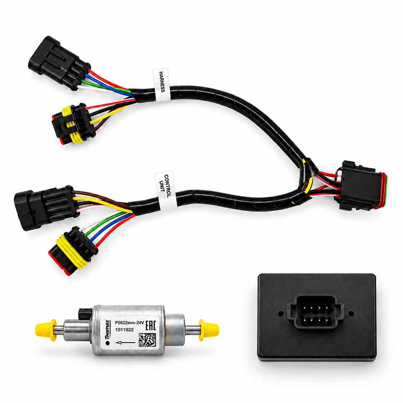 Höhenkit für AUTOTERM Flow 5D 24V mit Steuergerät, Kraftstoffpumpe und Kabelbaum
