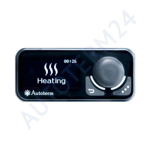 AUTOTERM Comfort Control OLED-Bedienteil 12/24V mit Timer &amp; Temperaturregelung für Air und Flow
