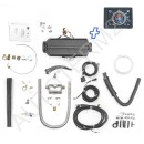 Air 4D Diesel-Luftstandheizung 4kW 24V inkl. OLED Comfort Control, Abgasschalldämpfer, Höhenkit