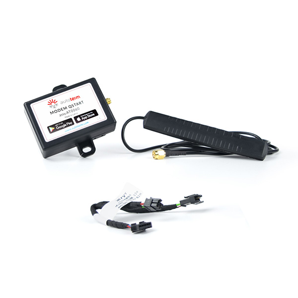 AUTOTERM QSTART Modem mit Kabel und Antenne